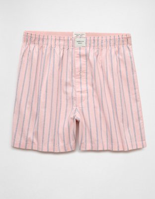 AEO Short Bóxer Stretch Rayado para Hombre