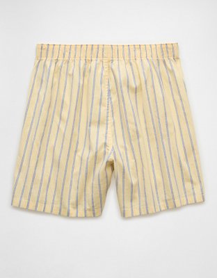 Caleçon boxeur extensible à rayures pour hommes AEO