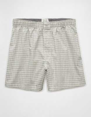 AEO Plaid Stretch Boxer Short