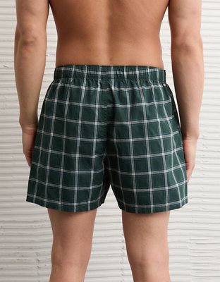 AEO Plaid Stretch Boxer Short