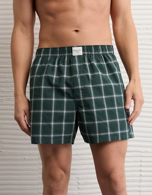 AEO Plaid Stretch Boxer Short