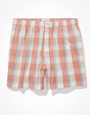 AEO Short Bóxer Stretch de Diseño Escocés con Bolsillo