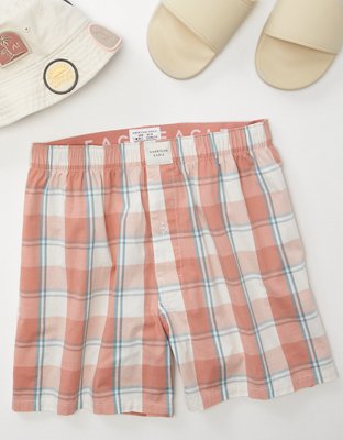 AEO Short Bóxer Stretch de Diseño Escocés con Bolsillo