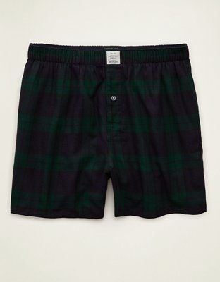 AEO Men's Flannel Pocket Boxer Short