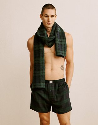 AEO Men's Flannel Pocket Boxer Short