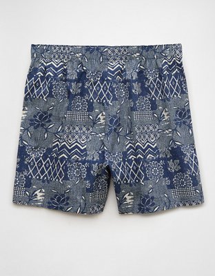 AEO Patchwork Stretch Boxer Short