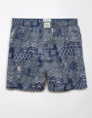 AEO Patchwork Stretch Boxer Short