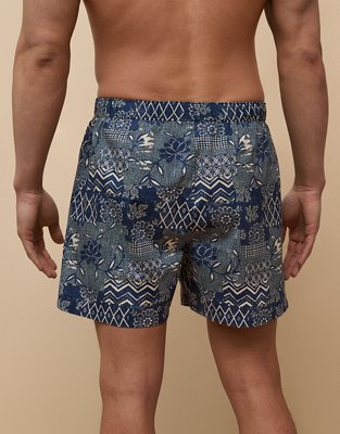 AEO Patchwork Stretch Boxer Short