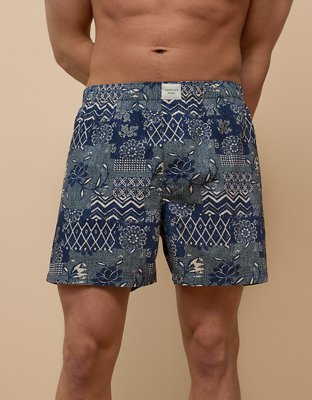 AEO Patchwork Stretch Boxer Short