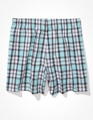 AEO Stretch Plaid Classic Boxer Short