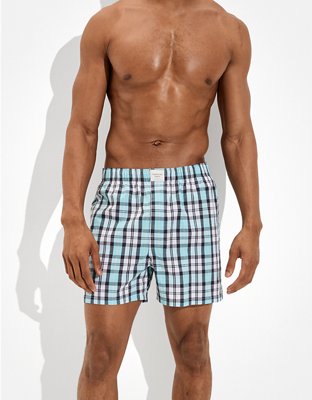 AEO Stretch Plaid Classic Boxer Short