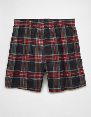 AEO Plaid Stretch Boxer Short