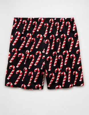 AEO Candy Cane Stretch Boxer Short