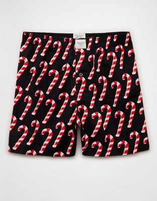 AEO Candy Cane Stretch Boxer Short