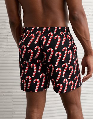 AEO Candy Cane Stretch Boxer Short