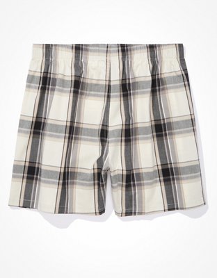 AEO Plaid Stretch Boxer Short