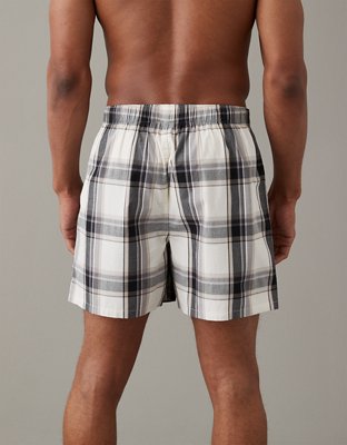AEO Plaid Stretch Boxer Short