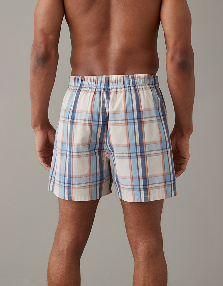 AEO Plaid Stretch Boxer Short