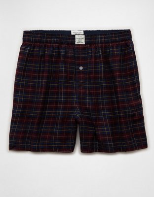 AEO Stretch Plaid Classic Boxer Short