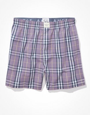 AEO Plaid Stretch Boxer Short