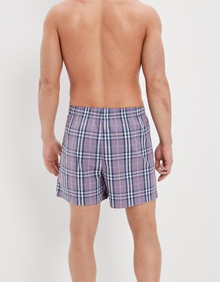 AEO Plaid Stretch Boxer Short