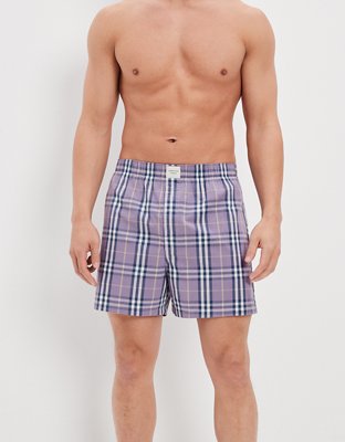 AEO Plaid Stretch Boxer Short