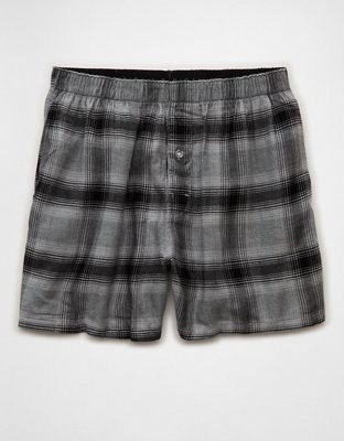 AEO Stretch Plaid Classic Boxer Short