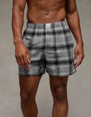 AEO Stretch Plaid Classic Boxer Short