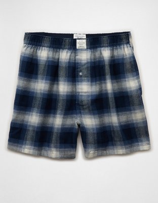 AEO Stretch Plaid Classic Boxer Short