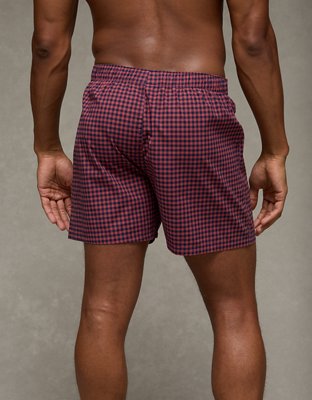 AEO Plaid Stretch Boxer Short