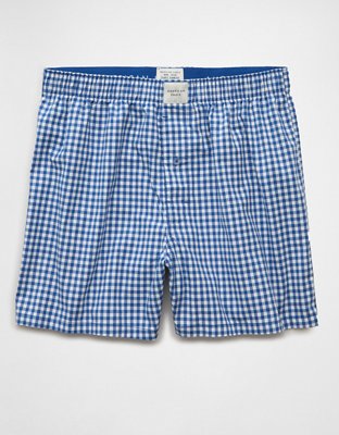 AEO Plaid Stretch Boxer Short