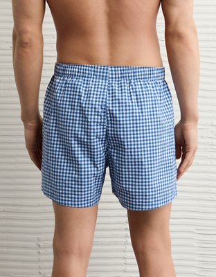 AEO Stretch Plaid Classic Boxer Short