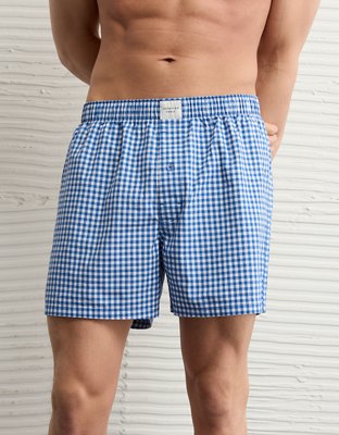 AEO Plaid Stretch Boxer Short
