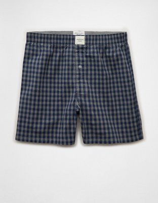 AEO Stretch Plaid Classic Boxer Short