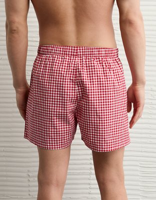 AEO Plaid Stretch Boxer Short