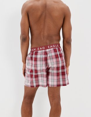 AEO Stretch Plaid Classic Boxer Short