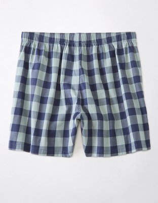 AEO Plaid Stretch Boxer Short