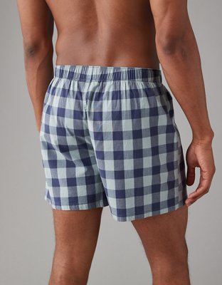 AEO Plaid Stretch Boxer Short