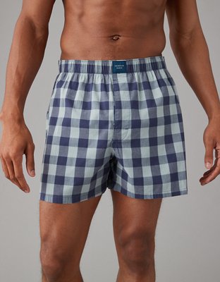 AEO Plaid Stretch Boxer Short