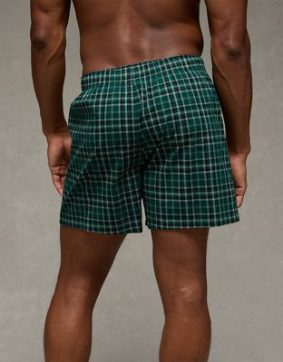 AEO Stretch Plaid Classic Boxer Short