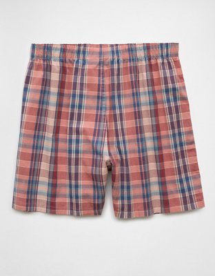 AEO Plaid Stretch Boxer Short