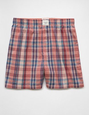 AEO Plaid Stretch Boxer Short