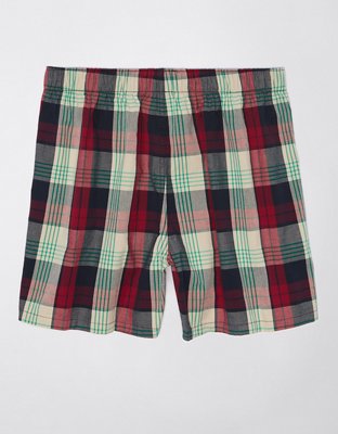 AEO Plaid Stretch Boxer Short