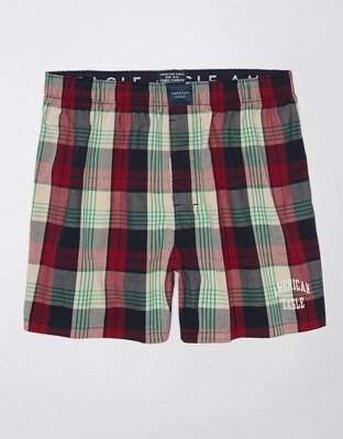 AEO Plaid Stretch Boxer Short