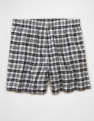 AEO Stretch Plaid Classic Boxer Short
