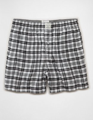AEO Stretch Plaid Classic Boxer Short