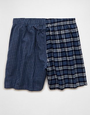 AEO Stretch Plaid Classic Boxer Short