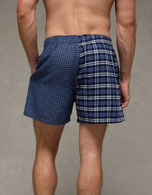 AEO Stretch Plaid Classic Boxer Short