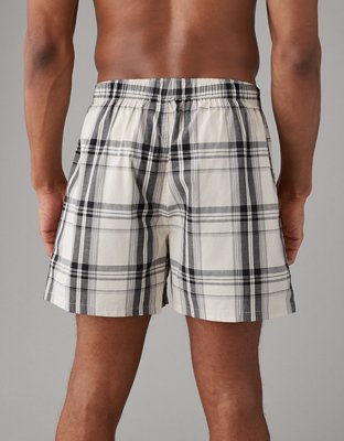 AEO Plaid Stretch Boxer Short