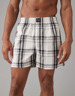 AEO Plaid Stretch Boxer Short